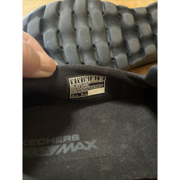 Skechers Shoes Womens 9 /39 Black SlipOn Go Walk Joy Comfort Goga Max Walking - Picture 10 of 10